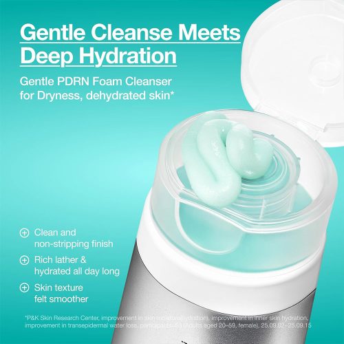 فوم شوینده ملایم PDRN و هیالورونیک اسید آنوا آبرسان و تقویت سد دفاعی پوست Anua PDRN Hyaluronic Acid Moisturizing Cleansing Foam