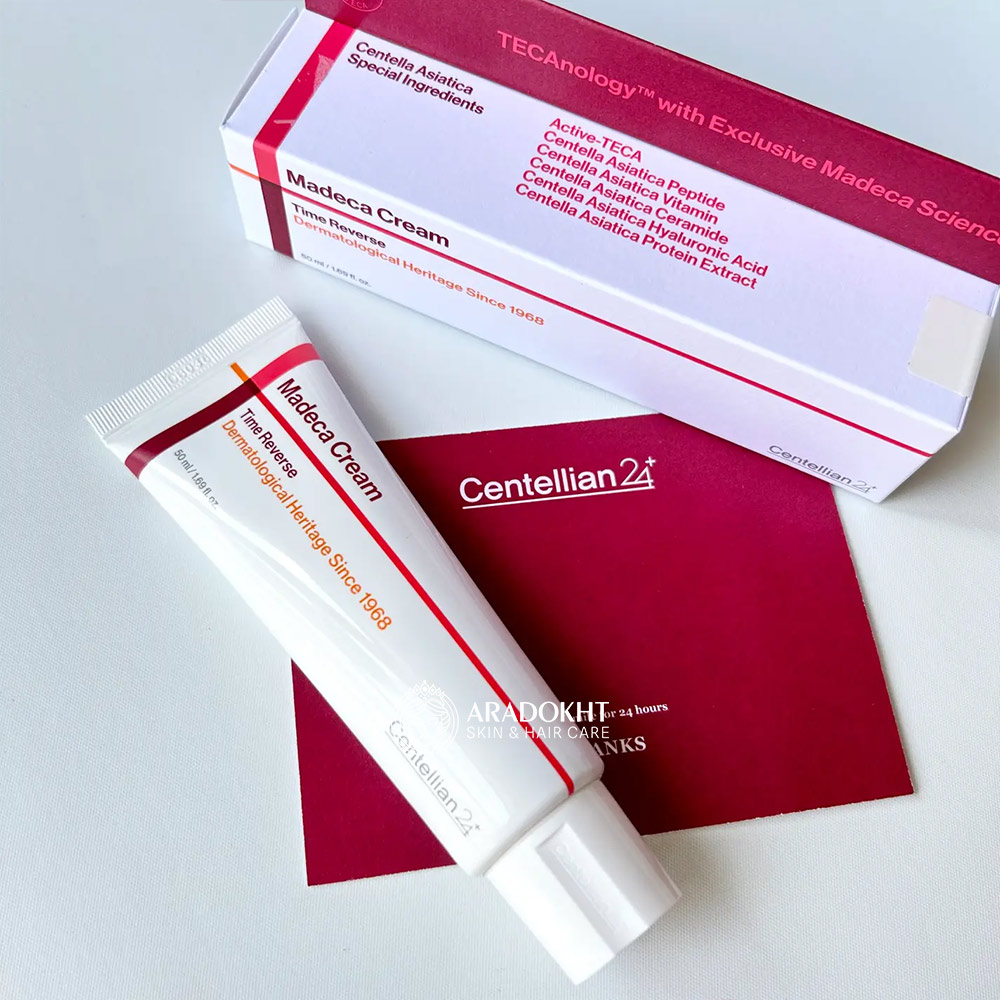 مادکا کرم ضدچروک، تسکین دهنده، ترمیم کننده و جوانساز سنتلین 24 Centellian24 Madeca Cream Time Reverse