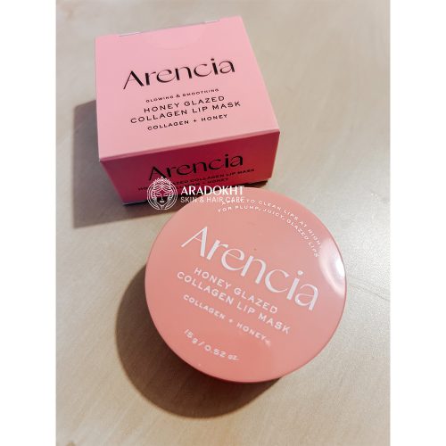ماسک لب عسل و کلاژن آرنسیا مرطوب کننده و ترمیم کننده لب های خشک و ترک خورده Arencia Honey Glazed Collagen Lip Mask