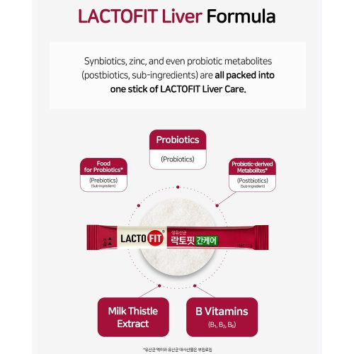 مکمل خوراکی مراقبت از کبد لاکتوفیت LACTO-FIT Liver Care Probiotics