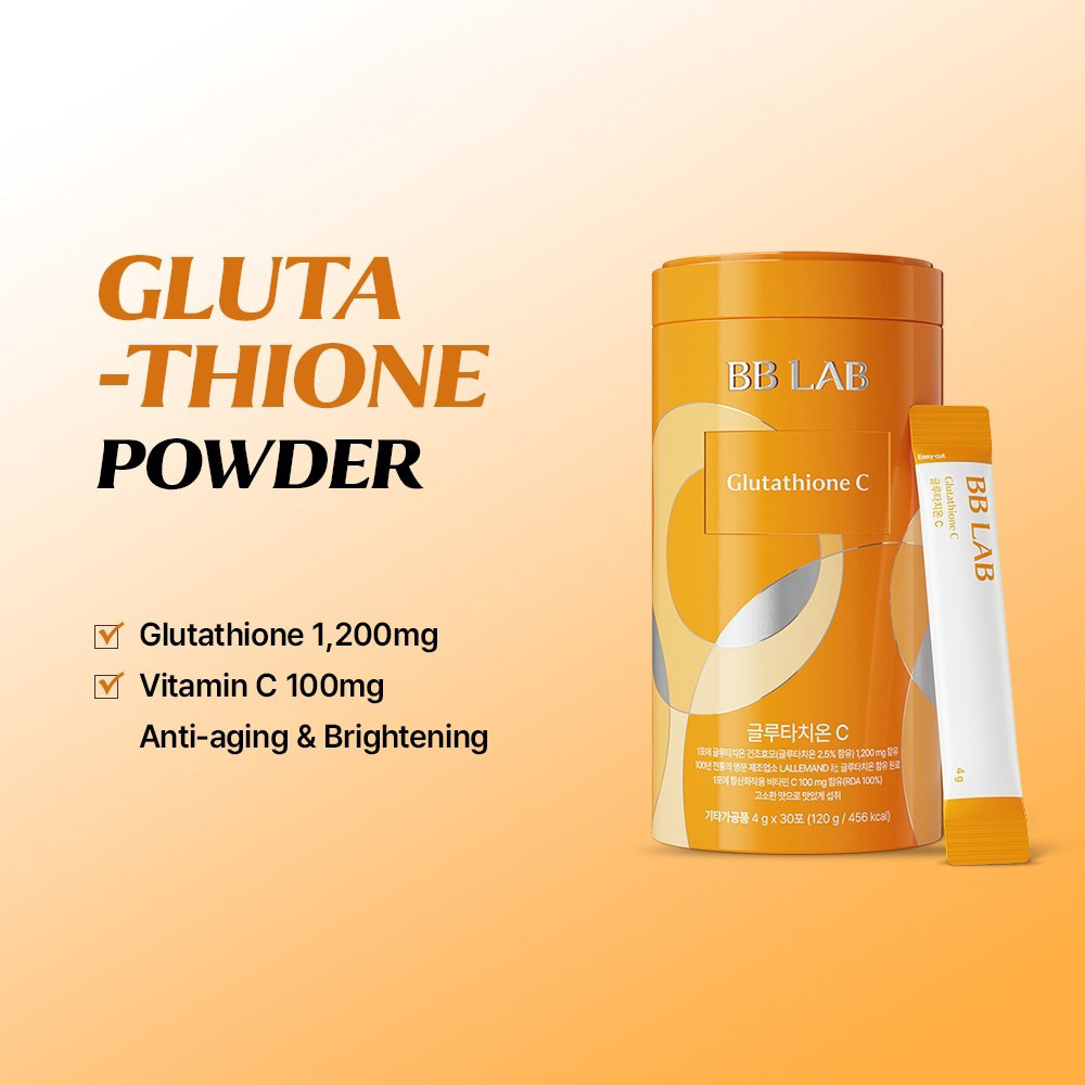 مکمل خوراکی گلوتاتیون ویتامین سی بی بی لب روشن کننده و آنتی اکسیدان قوی BB LAB Glutachione C
