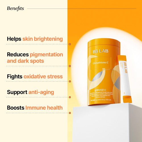مکمل خوراکی گلوتاتیون ویتامین سی بی بی لب روشن کننده و آنتی اکسیدان قوی BB LAB Glutachione C