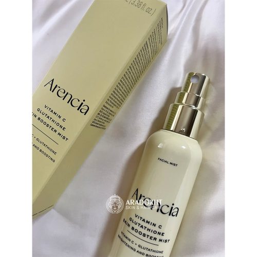 میست بوستر ویتامین سی و گلوتاتیون آرنسیا آبرسان، روشن کننده و تقویت سد دفاعی پوست Arencia Vitamin C Glutathione Skin Booster Mist