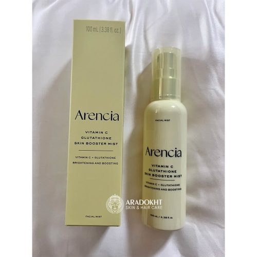 میست بوستر ویتامین سی و گلوتاتیون آرنسیا آبرسان، روشن کننده و تقویت سد دفاعی پوست Arencia Vitamin C Glutathione Skin Booster Mist
