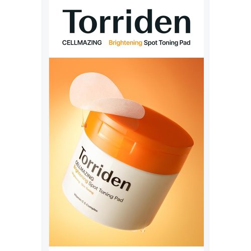 پد تونر ضد لک و روشن کننده ویتامین سی توریدن Torriden CELLMAZING Brightening Spot Toning Pad