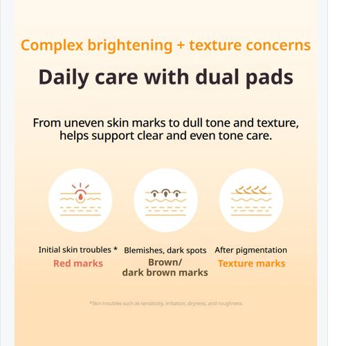 پد تونر ضد لک و روشن کننده ویتامین سی توریدن Torriden CELLMAZING Brightening Spot Toning Pad