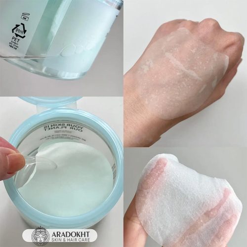 پد تونر هیالورونیک اسید ریز مولکولی توریدن آبرسان قوی و تسکین دهنده پوست Torriden DIVE-IN Low Molecular Hyaluronic Acid Multi Pad