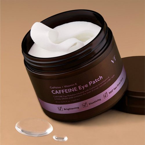 پچ دور چشم کافئین وی تی کازمتیک ضد پف، ضد چروک و روشن کننده VT COSMETICS CAFFEINE EYE PATCH