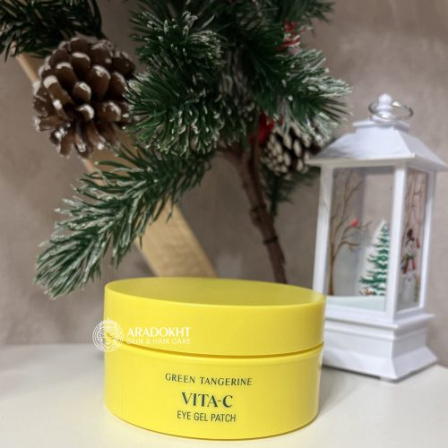 پچ ژلی روشن کننده زیر چشم ویتامین سی نارنگی سبز گودال Goodal Green Tangerine Vita C Eye Gel Patch