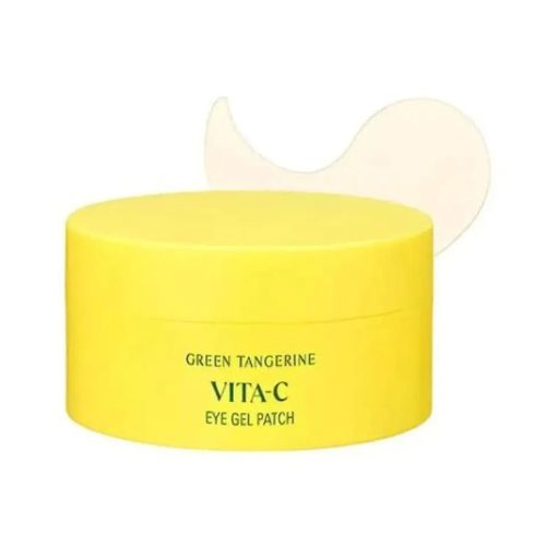 پچ ژلی روشن کننده زیر چشم ویتامین سی نارنگی سبز گودال Goodal Green Tangerine Vita C Eye Gel Patch
