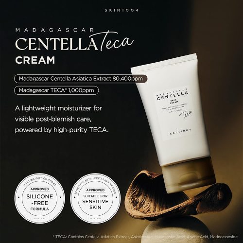 کرم تسکین دهنده و ترمیم کننده سنتلا تیکا اسکین 1004 SKIN1004 Madagascar Centella Teca Cream
