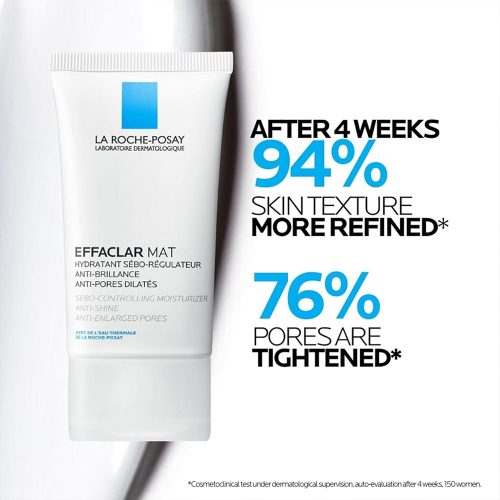 کرم مرطوب کننده افکلار پوست چرب لاروش پوزای La Roche-Posay Effaclar MAT Mattifying Face Moisturizer