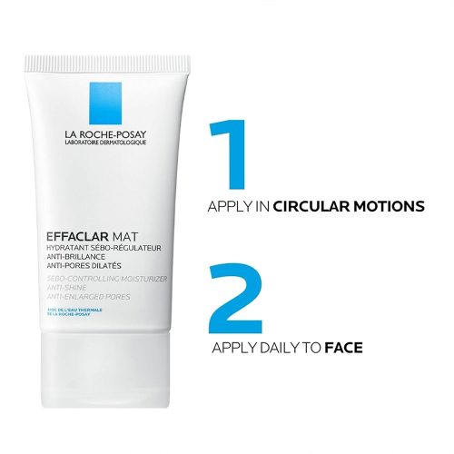 کرم مرطوب کننده افکلار پوست چرب لاروش پوزای La Roche-Posay Effaclar MAT Mattifying Face Moisturizer