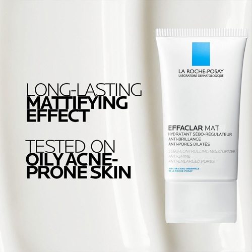 کرم مرطوب کننده افکلار پوست چرب لاروش پوزای La Roche-Posay Effaclar MAT Mattifying Face Moisturizer