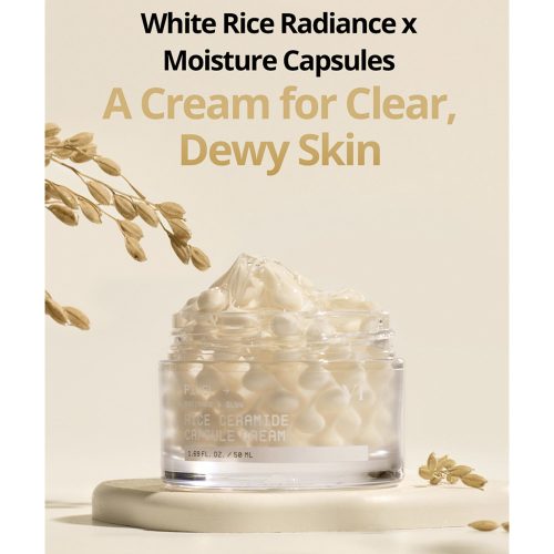 کرم کپسولی برنج و سراماید وی تی کازمتیک ضد لک، روشن کننده قوی و تقویت سد دفاعی پوست VT Rice Ceramide Capsule Cream
