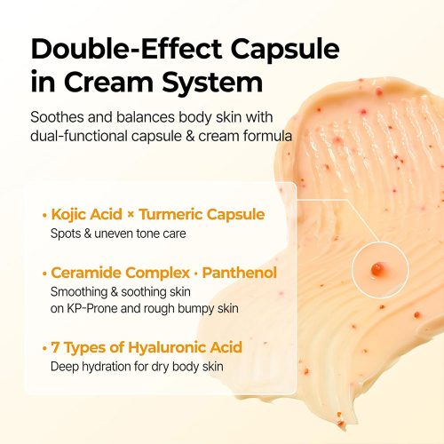 کرم کپسولی روشن کننده بدن کوجیک اسید و زردچوبه دکتر ملاکسین Dr.Melaxin Kojic Acid Turmeric Capsule Body Cream