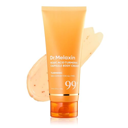 کرم کپسولی روشن کننده بدن کوجیک اسید و زردچوبه دکتر ملاکسین Dr.Melaxin Kojic Acid Turmeric Capsule Body Cream