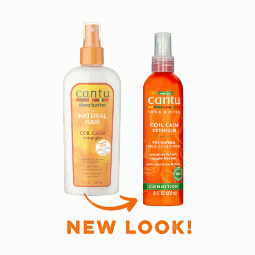 اسپری گره باز کن موی فر شی باتر کانتو Cantu Shea Butter Coil Calm Detangler