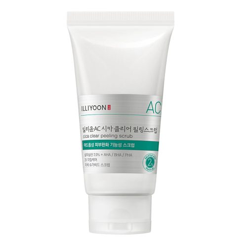 اسکراب لایه بردار ضد جوش و تسکین دهنده بدن ایلیون ILLIYOON AC Cica Clear Peeling Scrub