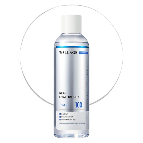 تونر آبرسان قوی هیالورونیک 100 ولاژ WELLAGE Real Hyaluronic 100 Toner