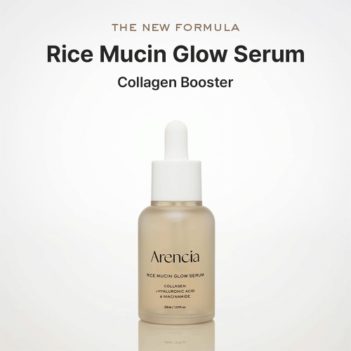 سرم روشن کننده برنج و حلزون آرنسیا Arencia Rice Mucin Glow Serum