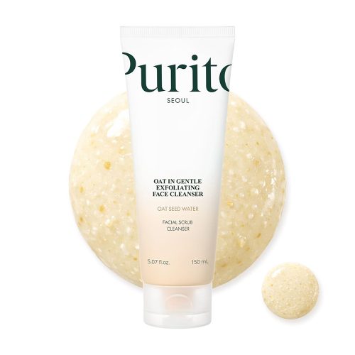 شوینده و اسکراب لایه بردار جو دوسر پیوریتو Purito Oat in Gentle Exfoliating Face Cleanser