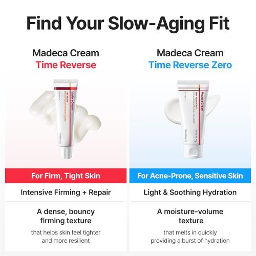 مادکا کرم زیرو سنتلین 24 ترمیم کننده، ضد چروک و تسکین دهنده قوی پوست Centellian24 Madeca Cream Time Reverse Zero