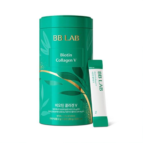 مکمل خوراکی تقویت کننده پوست، مو و ناخن بیوتین و کلاژن V بی بی لب BB LAB Biotin Collagen V