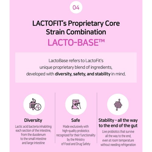 مکمل پروبیوتیک لاکتوفیت صورتی مدل بانوان LACTO-FIT Probiotics Moms