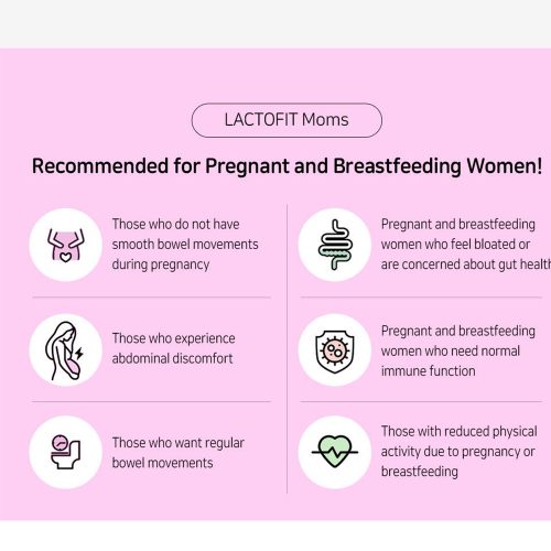 مکمل پروبیوتیک لاکتوفیت صورتی مدل بانوان LACTO-FIT Probiotics Moms