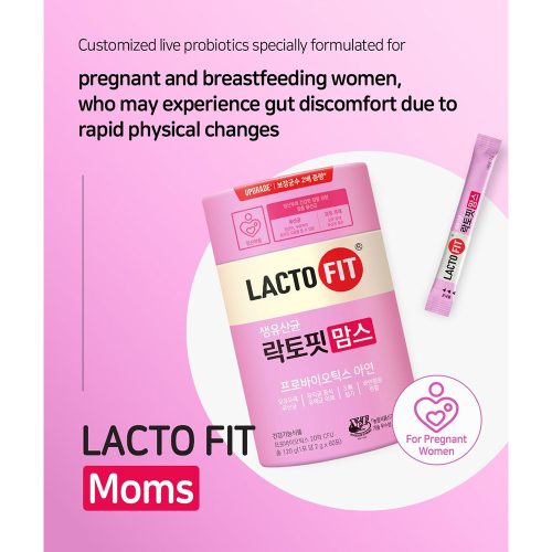مکمل پروبیوتیک لاکتوفیت صورتی مدل بانوان LACTO-FIT Probiotics Moms