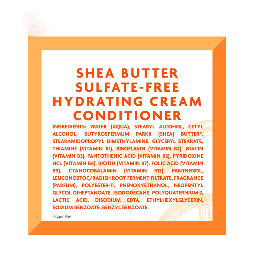 نرم کننده بدون سولفات داخل حمام شی باتر کانتو Cantu Shea Butter Sulfate-Free Hydrating Cream Conditioner