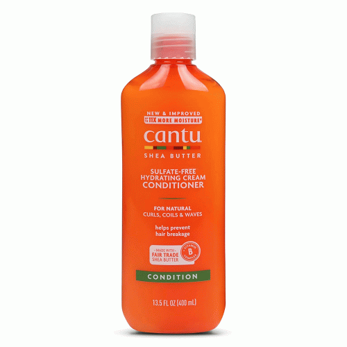 نرم کننده بدون سولفات داخل حمام شی باتر کانتو Cantu Shea Butter Sulfate-Free Hydrating Cream Conditioner