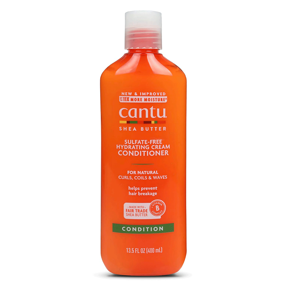 نرم کننده بدون سولفات داخل حمام شی باتر کانتو Cantu Shea Butter Sulfate-Free Hydrating Cream Conditioner