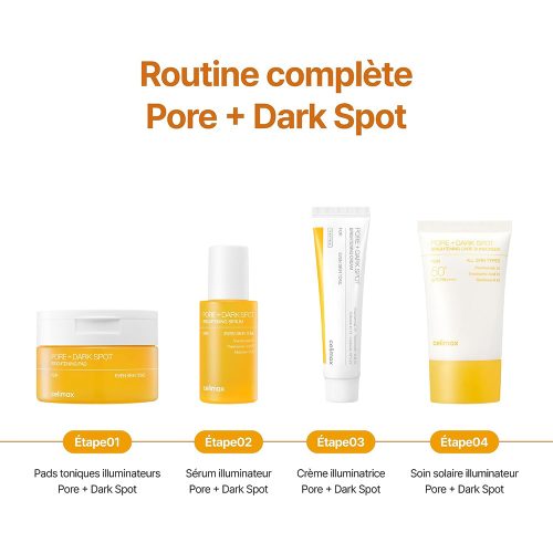 پد تونر ضد لک و کنترل منافذ سلیمکس celimax Pore + Dark Spot Brightening Pad