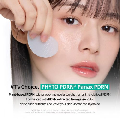 پچ زیر چشم هیدروژلی PDRN وی تی کازمتیک آبرسان، ضد چروک و روشن کننده VT PDRN Hydrogel Eye Patch