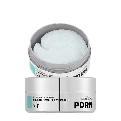 پچ زیر چشم هیدروژلی PDRN وی تی کازمتیک آبرسان، ضد چروک و روشن کننده VT PDRN Hydrogel Eye Patch