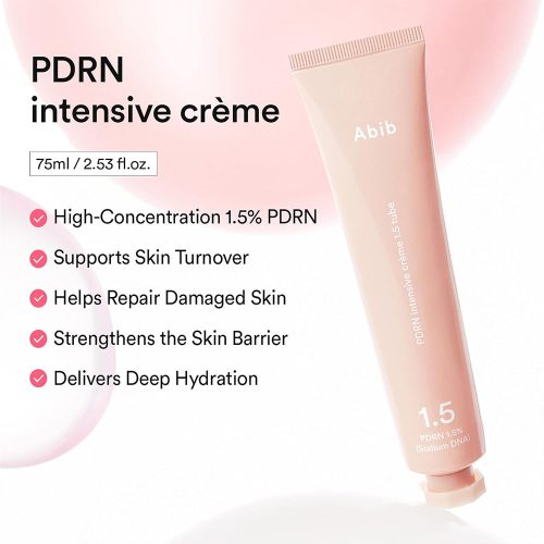 کرم PDRN ابیب آبرسان و ترمیم کننده سد فاعی پوست Abib PDRN Intensive Crème 1.5 Tube