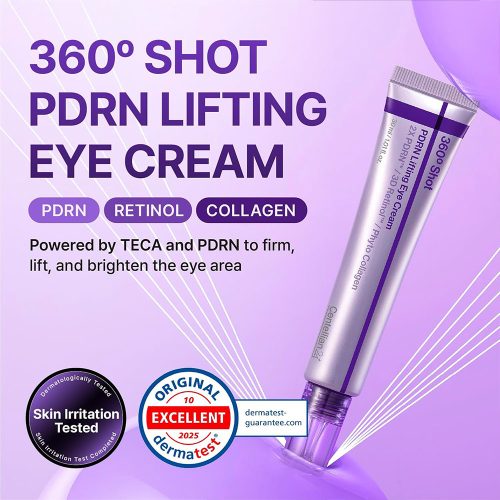 کرم دور چشم 360 شات PDRN سنتلین 24 ضد چروک، لیفت و روشن کننده Centellian24 360 Shot PDRN Lifting Eye Cream