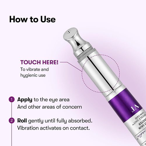 کرم دور چشم لیفتینگ ویبره دار وی تی ریدل شات ضد چروک، سفت کننده و جوانساز پوست Vt Cosmetics Reedle Shot Lifting Eye Cream