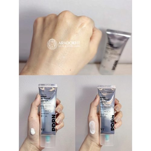 کرم ضد آفتاب آبرسان و سبک ایر کلود PDRN وی تی کازمتیک VT COSMETICS PDRN Air Cloud Sunscreen