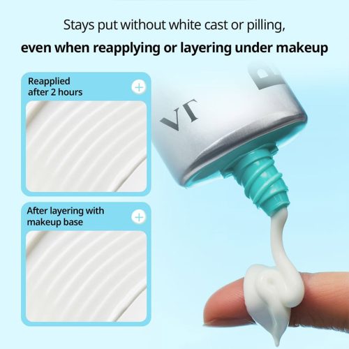 کرم ضد آفتاب آبرسان و سبک ایر کلود PDRN وی تی کازمتیک VT COSMETICS PDRN Air Cloud Sunscreen
