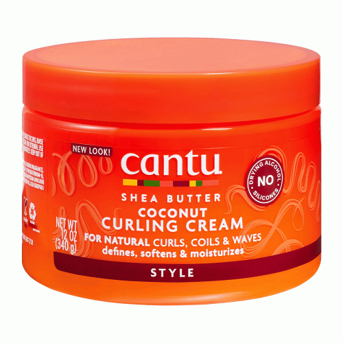 کرم فر کننده مو نارگیل و شی باتر کانتو Cantu Shea Butter Coconut Curling Cream