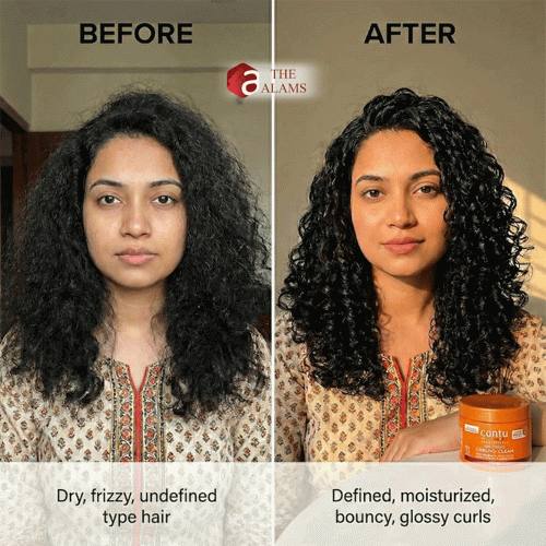 کرم فر کننده مو نارگیل و شی باتر کانتو Cantu Shea Butter Coconut Curling Cream