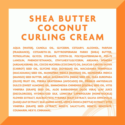 کرم فر کننده مو نارگیل و شی باتر کانتو Cantu Shea Butter Coconut Curling Cream