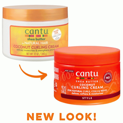 کرم فر کننده مو نارگیل و شی باتر کانتو Cantu Shea Butter Coconut Curling Cream