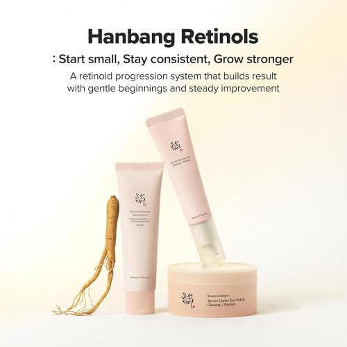 کرم مرطوب کننده رتینول تخمیری جینسینگ و سراماید بیوتی آف جوسان ضد چروک و جوانساز پوست Beauty of Joseon Revive Firming Moisturizer Ginseng Ceramide + Fermented Retinol
