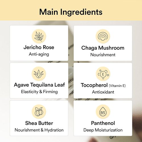 کرم مرطوب کننده رز جریکو ابیب ضد چروک، جوانساز و ترمیم کننده پوست Abib Jericho Rose Crème Nutrition Tube