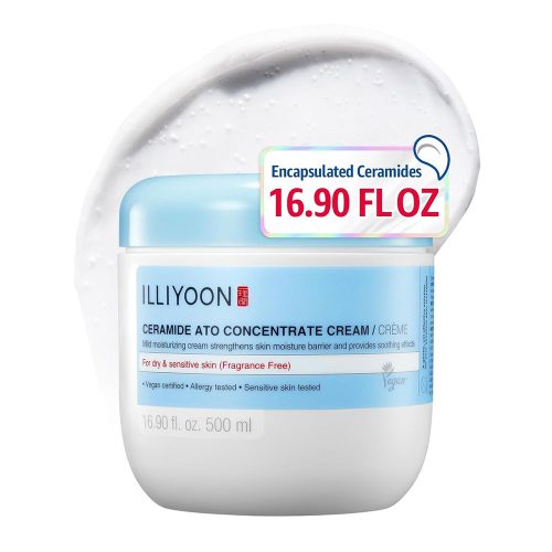 کرم مرطوب کننده و تقویت کننده کنسانتره سراماید ایلیون Illiyoon Ceramide Ato Concentrate Cream