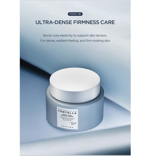 کرم هیالو تیکا سنتلا اسکین 1004 آبرسان، ضد چروک، ترمیم کننده و تسکین دهنده پوست SKIN1004 Madagascar Centella Hyalu-Teca Firming Cream